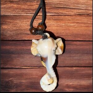 Artistic Elephant Pendant Necklace